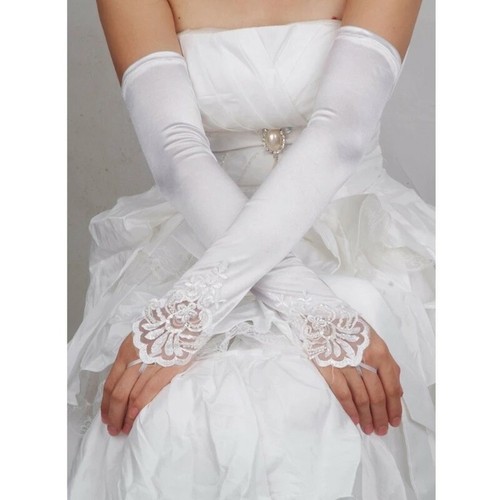 Guanti sposa senza dita - senza,