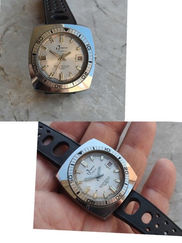 70s burgana sub - diver, style