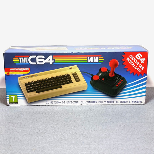 The c64 mini console commodore - c64,