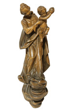 Vecchio Intagliato Statua