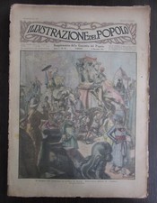Illustrazione del Popolo 1921,Paninoteca Albertina,Anton Cecof,Mondovi' (ii34)