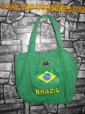 Vintage Brazil Brasile Kappa borsa hand bag football soccer jersey shirt trikot