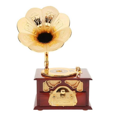 Grammofono music box tromba - box,,
