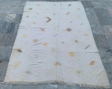 Antico tappeto tribale in seta