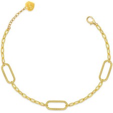 Bracciale donna placcato oro