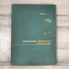 Catalogo Generale Fornitura Binda Numero 1 rarissimo memorabilia
