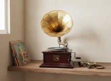 Antique Style Gramophone