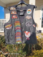 Harley Davidson Gilet Pelle