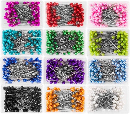 1200 pezzi spille cucito - pezzi,