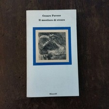 CESARE PAVESE - IL MESTIERE DI VIVERE - NUOVI CORALLI EINAUDI - OTTIMO STATO