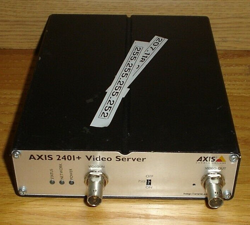 Server video axis 2401 - axis, 2401+