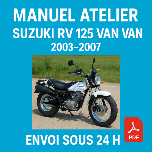 Manuel atelier suzuki 125 - manuel, rv
