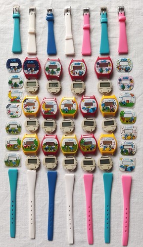 Puffi tot orologio lcd - puffi, kit