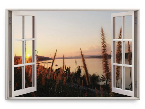 120x80cm wandbild fensterbild - 120x80cm,