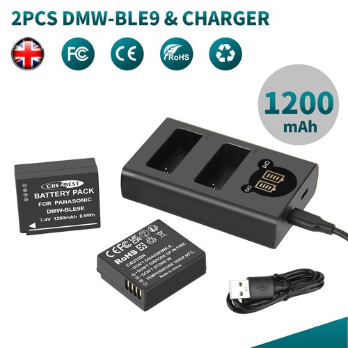 Batteria dmw blg10 ble9e - 2x,