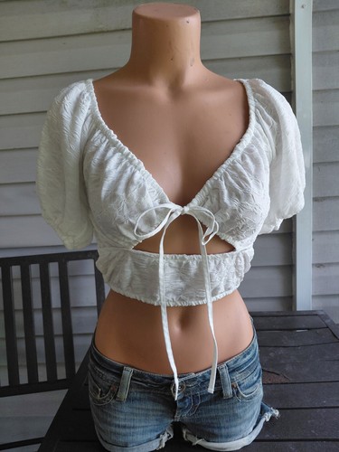 Canotta zara off white crop - zara,