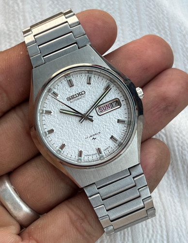 Seiko automatico bianco dail - seiko,