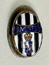 anni 30' JUVENTUS vecchio distintivo calcio attacco a piedino GEROSA