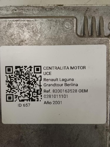 0281011101 centralina motore