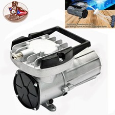 Pompa Aria Acquario Idroponica Aeratore DC Membrana Compressore Aria 12V 120W 160L/M