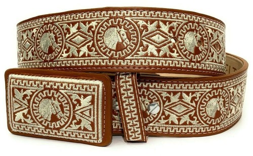 Cinto charro bordado - bordado, caballo
