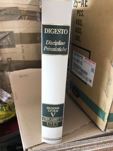 Utet digesto delle discipline - digesto,