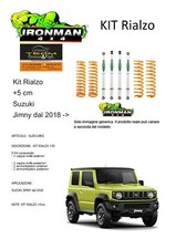 Kit rialzo off road for Jimny