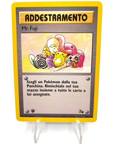 Carta pokemon fuji 58 62 - carta,