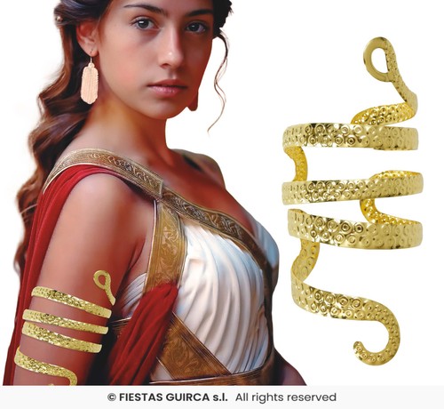 Bracciale metallo serpente - bracciale,