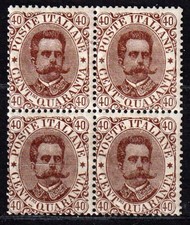 Italia regno 1889 umberto - umberto, i°