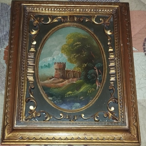 Secolo castello quadro - xx,