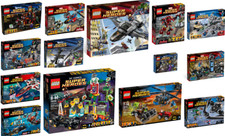 LEGO® Super Heroes Batman Turtles Mobile Jet Hulk Joker Spiderman Bicchiere Mech ✅