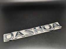 NISSAN QASHQAI LOGO SIGLA EMBLEMA FREGIO STEMMA SCRITTA TARGHETTA BADGE TARGA