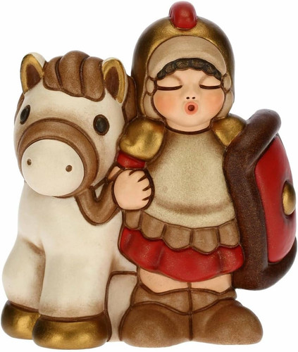 Statuina presepe soldato con - statuina,
