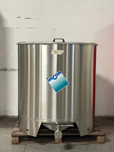 Serbatoio inox pallettizzato - serbatoio,