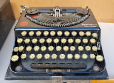 Macchina da scrivere REMINGTON PORTABLE anni 20 USA funzionante con custodia