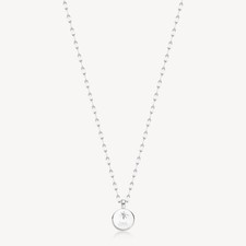 Collana pendente con incisione