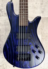 Spector NS PULSE 5 Satin EX-LTD - Nero con riempimento blu - Nuovo basso elettrico
