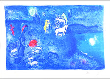 Marc Chagall Litografia COA
