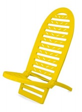 Spiaggina Mare Sedia Sdraio Pieghevole Spiaggia Mare Pic Nic GIALLO