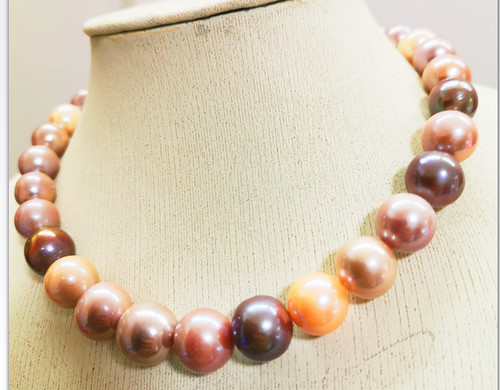 Collana perle tonde - di,