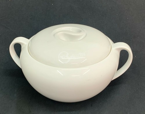 Biscottiera ceramica bianco - in,