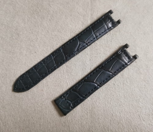 Cartier pasha croco - dark, blu