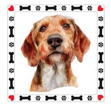 Adesivo cane Basset Fauve de