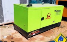 gruppo elettrogeno PRAMAC 40 kW diesel Silenziato