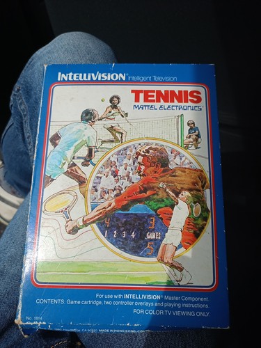 Tennis intellivision mattel - tennis,