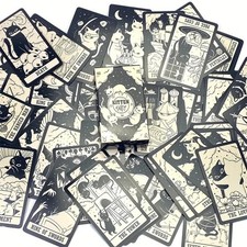 Tarocchi carte mazzo gatti - 78,