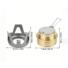 Mini bruciatore stufa ad