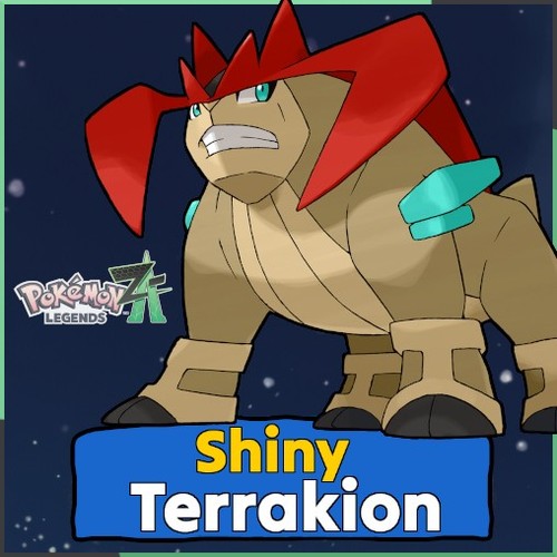 Shiny terrakion 60 pokemon - terrakion,