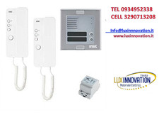 KIT CITOFONO BIFAMILIARE URMET